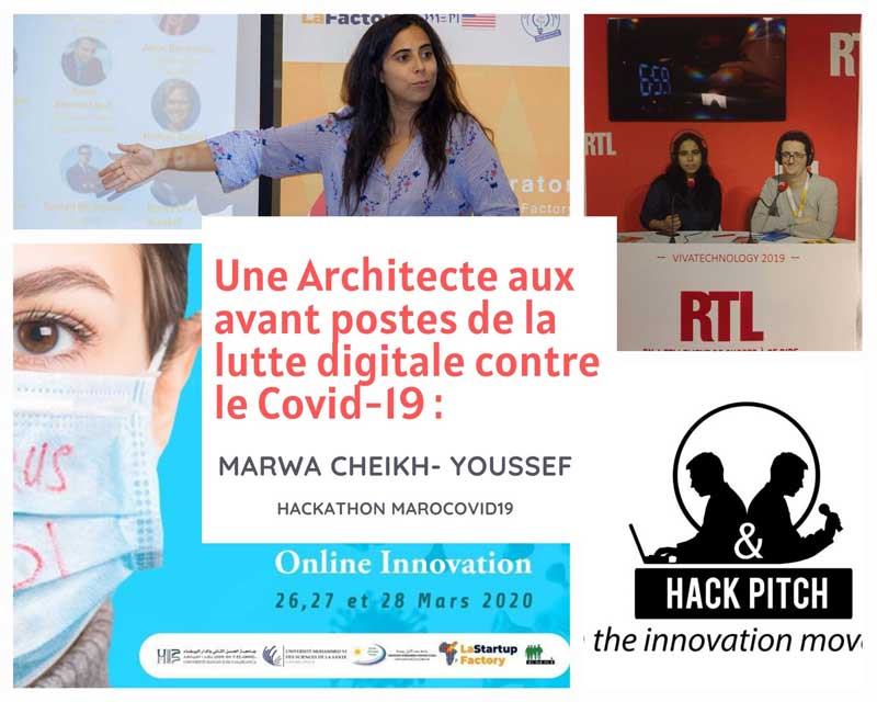 Une Architecte aux avant postes de la lutte digitale contre le Covid