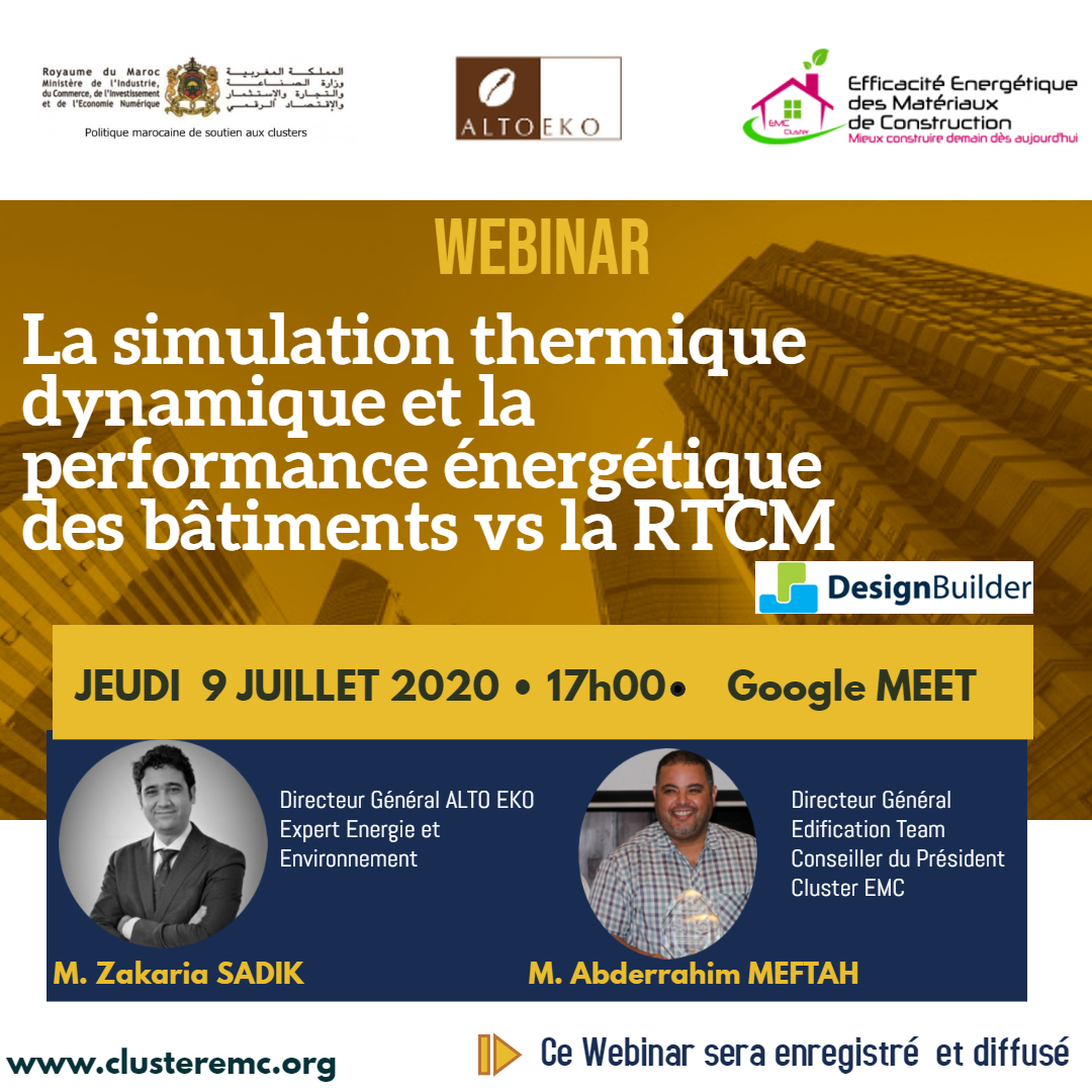 Webinar intéressant sur l’efficacité énergétique le jeudi 9 juillet à 17h