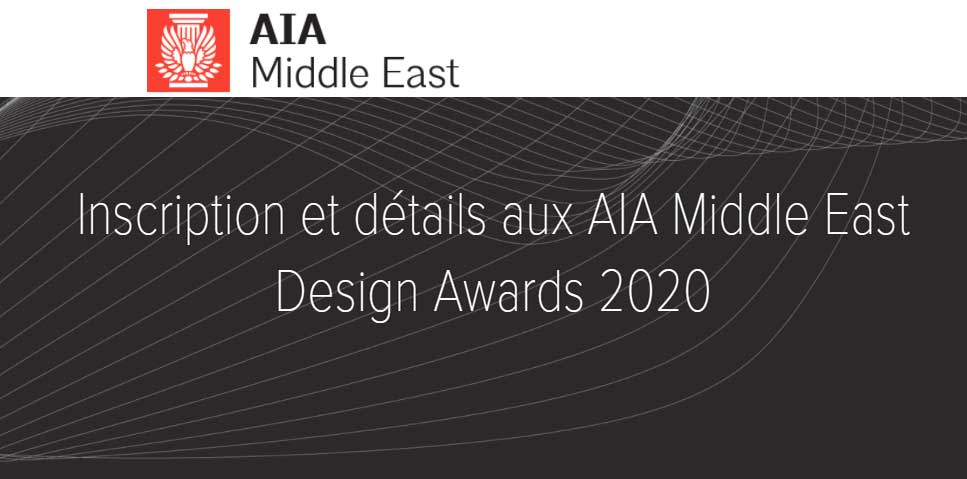 Concours pour les prix de l’American Institute for Architecture 2020