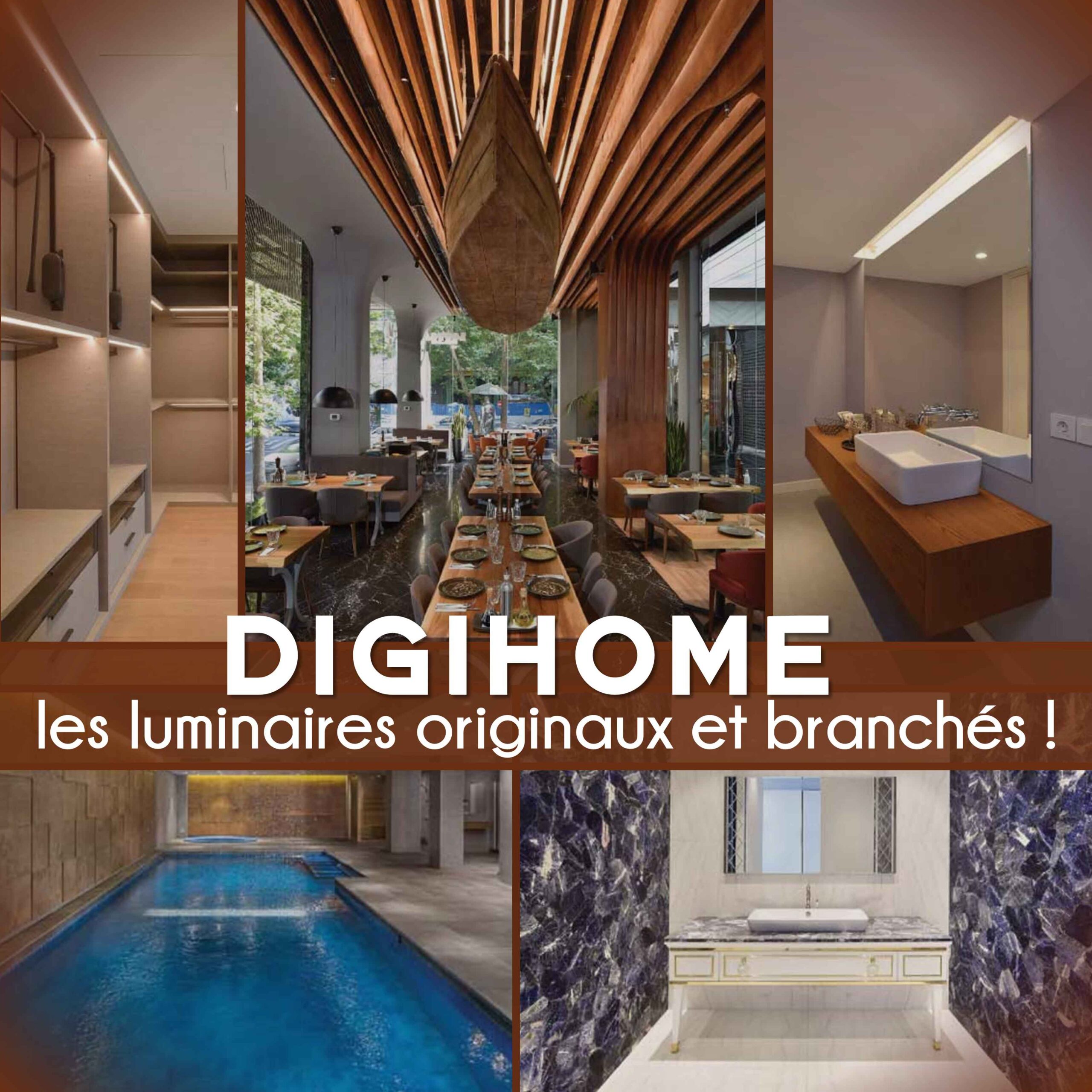 DIGIHOME : les luminaires originaux et branchés !
