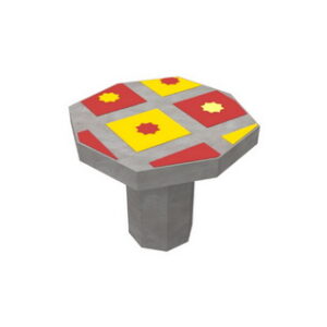 Table pique-nique octogonale LAKHMISS 960x960H750